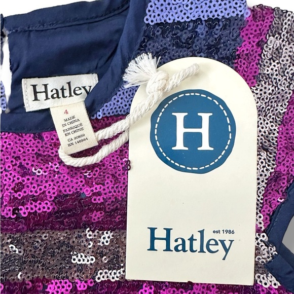 Hatley | Sequin Stripe Party Dress (4 yrs) 🎉 - Picture 4 of 4